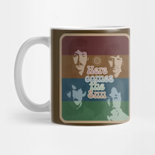 t-shirt merch Summer Beatles Here come the sun Mug